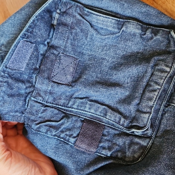 Orvis Cargo Pants Men's 42 Pleated Casual Fishing Work Denim Hiking Adjustable - Picture 13 of 16